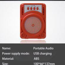 OEM Multi Functional Small Portable Speaker FM TF TWS USB Music Audio Player thumbnail-4