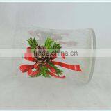 Carnival Glass Candle Holders