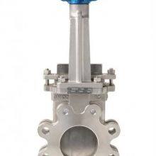 JIS ASME ANSI DN50-DN1200 4in 6in CF8 Knife Gate Valve With Double Action Pneumatic Actuator for Slurry Use thumbnail-4