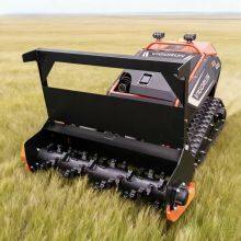 Versatile Agricultural Robotic Gasoline Commercial Travel Speed 4Km Remotely Controlled Flail Mulcher thumbnail-1