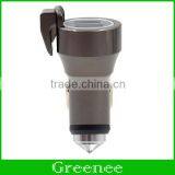 Newest Multifunction Car Charger Dual USB Tungsten Steel Safe Hammers for iPhone 6 6S Plus and Smartphones