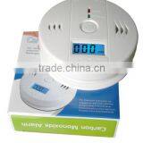 Battery Operated Powered CO Gas Detector, Personal Carbon Monoxide With LCD Display thumbnail-1
