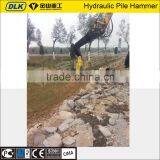 High Quality Excavator Mounted Hydraulic Impact Vibrating Pile Driver for 20 Ton Excavator thumbnail-4