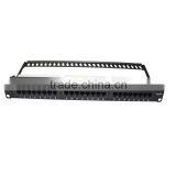 UTP RJ45 24 Port Cat6A Patch Panel
