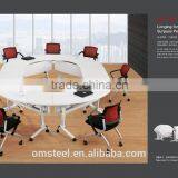 China Manufacturer Office Furniture Steel Metal Table for Training thumbnail-2