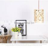 LED Pendant Light JK-8005B-22 Home Indoor Lighting Wooden Frame Fancy Industrial Hanging Pendant Light thumbnail-5