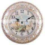 54cm Home Decoration Items Resin Antique Wall Clock Factory thumbnail-3