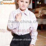2012 Self-designed Stripe Hansome Formal Boy Shirt thumbnail-1
