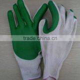 Palm Rubber Coated Cotton Glove Oem White Cotton Glove