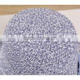 QXSH0048 New Butterfly Bowknot Straw Hat Fashion Summer Beach Bucket Hat for Women thumbnail-3