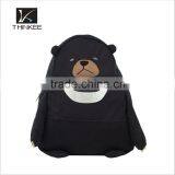 Cute Bear Image Canvas Kids School Backpack