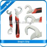 Adjustable Quick Snap'n Grip / As seen on TV 2 piece Ratcheting Wrench Snap