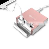 Charger with JQA passed,quick charger for iphone6 qc 3.0 quick charger,qualcomm charge 3.0 portable travel charger
