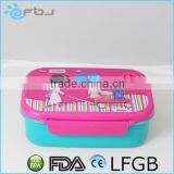 ~ FDA Safe Cute Two Side Locked Bento Containers Lunch Box For Kid thumbnail-2