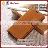 Soft Wallet Flip PU Leather Case for Htc One e9 thumbnail-2