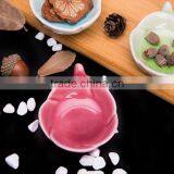 Rose Shape Ceramic Small Dishes HY167402 thumbnail-2