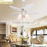 Crystal Fan Lights With LED Light thumbnail-1