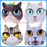 wholesale cute factory 3D cat new design pillow emoji pillow