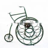 Industrial Wrought Iron Wine Bottle Rack thumbnail-1