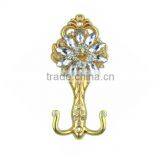 Zinc Flower Curtain Hook for Home Decoration
