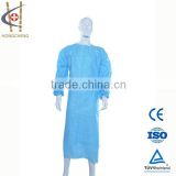 Impervious Disposable PP Surgical Robe with long sleeve