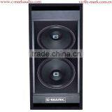 2x18",800W,4Ohm,103dB Subwoofer Speaker C-MARK BT36