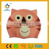 Professional Ear Protection Silicone Swim Caps,2014 Women Swim Suits,hot Seller Silicone Swimming Cap thumbnail-1