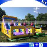 New Design Inflatable Moonwalks With Slide Combo for Kids thumbnail-2
