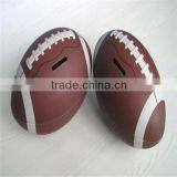 Small Rugby Coin Bank Box for Saving Money