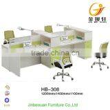 Modern Design Cubicle Office Workstation Furniture HB-806 thumbnail-6