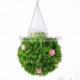 High Quality Best Price Artificial Hanging Flower Balls for Wedding Decor thumbnail-2