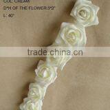 2014 Latest Artificial PE Flower 40" Artificial PE Wedding Rose Garland Spray