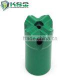 Thread H25,R25, R28,R32 Cross Drill Bit for Drifting and Tunneling Rock Drill