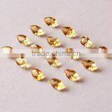 Top Quality Citrine Loose Pear Faceted Cut Gemstone