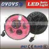 2016 Hot Sales 7inch Led J-eep Wrangler Headlights 40w Pink Base High Beam 12v for J-eep Cars thumbnail-6