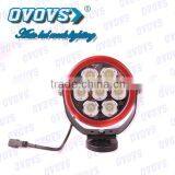 New Products! 70w Led Flood Light Red Round 6inch Car Led Light For 4X4 off Road Accessories thumbnail-1
