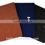 A4/A5/A6 PU Leather Cover Notebook or Agenda With Metal Lock