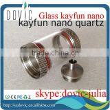 Ss&pyrex Short/long Clear Kayfun Nano Quartz Glass Tank Kayfun Nano With Factory Price thumbnail-5