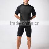 Comfortable and Elastic Black Lycra Short Nylon Wetsuit Waterproof Windproof Bikini Shirt thumbnail-2