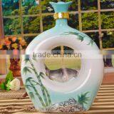 Decoration Zodiac Series Pig Ceramic Wine Bottle for Sales thumbnail-4
