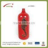 Home & Garden Red Wine Bottle Ocean Wholesale Ceramic Chinese Jade Vase thumbnail-1