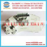 oem# 64119146765 64116927090 Heater Blower Resistor for BMW 1 3 Series X5 X6 E70 E71 E72 E81 E82 E88 E90 E91 E93 2005-