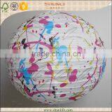 Christmas Decoration Round Blue Wrought Iron Lantern thumbnail-6