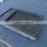 Blue Stone Rectangle Vessel Sink