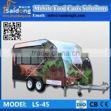 Worldwide Popular Mobile Food Warmer Carts/Mobile Food Trailer Food Cart Cooking Trailer/Folding Food Cart