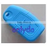 Fashion promotional gifts silicone key cover silicone skin cover for car key with green colour