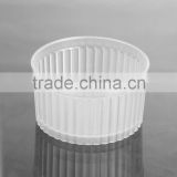 Wholesale High Quality Resistant Baking Cup Mousse Pudding Plastic Disposable Cups Black White Transparent Colors