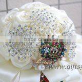 Silver Sparkle Triple Rhinestone Chain Loose Lines Connector for Swimwear thumbnail-1