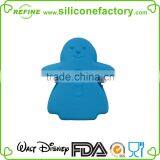 FDA & LFGB Standard Lovely Snowman Shaped Silicone Cake Molds thumbnail-1