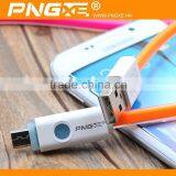 Wholesale China Factory Mircro Usb Cable With Free Sample for Samsung Smart Phone and for Iphone5 Led Cable Accessory for Cell thumbnail-3